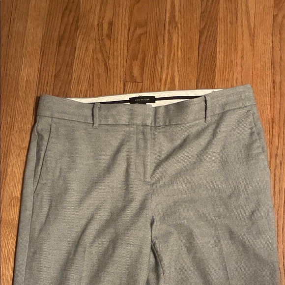 Ann Taylor Gray Wool Blend Tailored Trousers - Picture 3 of 16